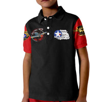 Red Tails Tuskegee Airmen Kid Polo Shirt Soaring to Shape History - Fighter Plane Patriotic Tribute - Wonder Print Shop
