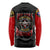 Red Tails Tuskegee Airmen Long Sleeve Shirt Soaring to Shape History - Fighter Plane Patriotic Tribute - Wonder Print Shop