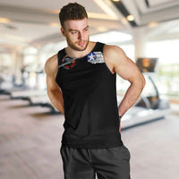 Red Tails Tuskegee Airmen Men Tank Top Soaring to Shape History - Fighter Plane Patriotic Tribute - Wonder Print Shop