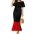 Red Tails Tuskegee Airmen Mermaid Dress Soaring to Shape History - Fighter Plane Patriotic Tribute - Wonder Print Shop
