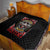 Red Tails Tuskegee Airmen Quilt Soaring to Shape History - Fighter Plane Patriotic Tribute - Wonder Print Shop