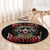 Red Tails Tuskegee Airmen Round Carpet Soaring to Shape History - Fighter Plane Patriotic Tribute - Wonder Print Shop