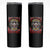 Red Tails Tuskegee Airmen Skinny Tumbler Soaring to Shape History - Fighter Plane Patriotic Tribute - Wonder Print Shop