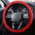 Red Tails Tuskegee Airmen Steering Wheel Cover Soaring to Shape History - Fighter Plane Patriotic Tribute - Wonder Print Shop