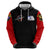 Red Tails Tuskegee Airmen Zip Hoodie Soaring to Shape History - Fighter Plane Patriotic Tribute - Wonder Print Shop