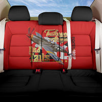 Tuskegee Red Tails Airmen Back Car Seat Cover WWII Fighter Pilot Legacy - Wonder Print Shop