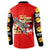 Tuskegee Red Tails Airmen Button Sweatshirt WWII Fighter Pilot Legacy - Wonder Print Shop