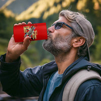 Tuskegee Red Tails Airmen 4 in 1 Can Cooler Tumbler WWII Fighter Pilot Legacy - Wonder Print Shop