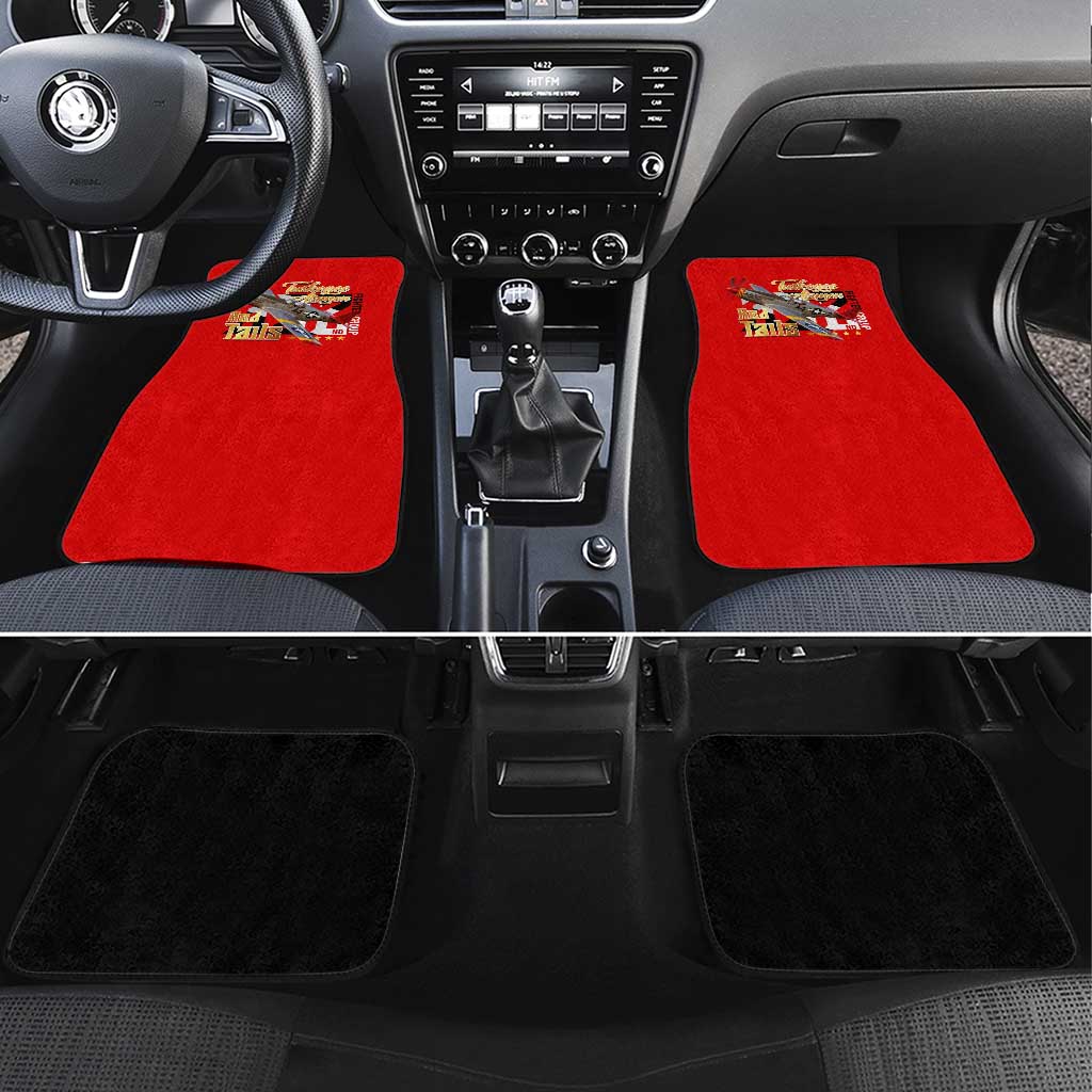 Tuskegee Red Tails Airmen Car Mats WWII Fighter Pilot Legacy - Wonder Print Shop