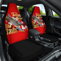 Tuskegee Red Tails Airmen Car Seat Cover WWII Fighter Pilot Legacy - Wonder Print Shop