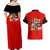 Tuskegee Red Tails Airmen Couples Matching Off Shoulder Maxi Dress and Hawaiian Shirt WWII Fighter Pilot Legacy - Wonder Print Shop
