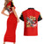 Tuskegee Red Tails Airmen Couples Matching Short Sleeve Bodycon Dress and Hawaiian Shirt WWII Fighter Pilot Legacy - Wonder Print Shop