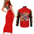 Tuskegee Red Tails Airmen Couples Matching Short Sleeve Bodycon Dress and Long Sleeve Button Shirt WWII Fighter Pilot Legacy - Wonder Print Shop