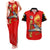 Tuskegee Red Tails Airmen Couples Matching Tank Maxi Dress and Hawaiian Shirt WWII Fighter Pilot Legacy - Wonder Print Shop