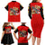 Tuskegee Red Tails Airmen Family Matching Long Sleeve Bodycon Dress and Hawaiian Shirt WWII Fighter Pilot Legacy - Wonder Print Shop
