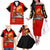 Tuskegee Red Tails Airmen Family Matching Off The Shoulder Long Sleeve Dress and Hawaiian Shirt WWII Fighter Pilot Legacy - Wonder Print Shop