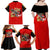 Tuskegee Red Tails Airmen Family Matching Off Shoulder Maxi Dress and Hawaiian Shirt WWII Fighter Pilot Legacy - Wonder Print Shop
