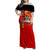 Tuskegee Red Tails Airmen Family Matching Off Shoulder Maxi Dress and Hawaiian Shirt WWII Fighter Pilot Legacy - Wonder Print Shop