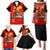 Tuskegee Red Tails Airmen Family Matching Puletasi and Hawaiian Shirt WWII Fighter Pilot Legacy - Wonder Print Shop