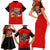 Tuskegee Red Tails Airmen Family Matching Short Sleeve Bodycon Dress and Hawaiian Shirt WWII Fighter Pilot Legacy - Wonder Print Shop