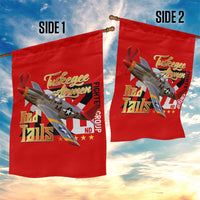 Tuskegee Red Tails Airmen Garden Flag WWII Fighter Pilot Legacy - Wonder Print Shop