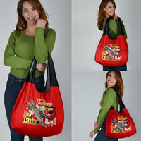 Tuskegee Red Tails Airmen Grocery Bag WWII Fighter Pilot Legacy - Wonder Print Shop
