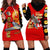 Tuskegee Red Tails Airmen Hoodie Dress WWII Fighter Pilot Legacy - Wonder Print Shop