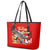 Tuskegee Red Tails Airmen Leather Tote Bag WWII Fighter Pilot Legacy - Wonder Print Shop
