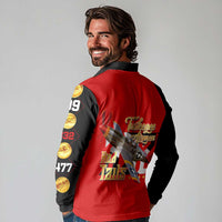 Tuskegee Red Tails Airmen Long Sleeve Polo Shirt WWII Fighter Pilot Legacy - Wonder Print Shop