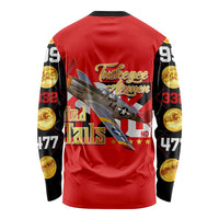 Tuskegee Red Tails Airmen Long Sleeve Shirt WWII Fighter Pilot Legacy - Wonder Print Shop