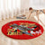 Tuskegee Red Tails Airmen Round Carpet WWII Fighter Pilot Legacy - Wonder Print Shop