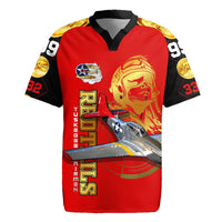 Tuskegee Red Tails Airmen Rugby Jersey WWII Fighter Pilot Legacy - Wonder Print Shop