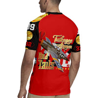 Tuskegee Red Tails Airmen Rugby Jersey WWII Fighter Pilot Legacy - Wonder Print Shop