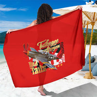Tuskegee Red Tails Airmen Sarong WWII Fighter Pilot Legacy - Wonder Print Shop