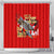 Tuskegee Red Tails Airmen Shower Curtain WWII Fighter Pilot Legacy - Wonder Print Shop