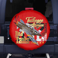 Tuskegee Red Tails Airmen Spare Tire Cover WWII Fighter Pilot Legacy - Wonder Print Shop
