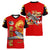 Tuskegee Red Tails Airmen Women V-Neck T-Shirt WWII Fighter Pilot Legacy - Wonder Print Shop