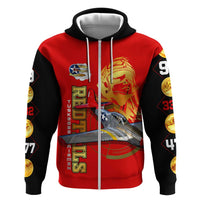 Tuskegee Red Tails Airmen Zip Hoodie WWII Fighter Pilot Legacy - Wonder Print Shop