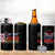 Red Tails Spitfire Tuskegee Airmen 4 in 1 Can Cooler Tumbler 332nd Fighter Group WWII Legacy Tribute - Wonder Print Shop