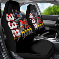 Red Tails Spitfire Tuskegee Airmen Car Seat Cover 332nd Fighter Group WWII Legacy Tribute - Wonder Print Shop