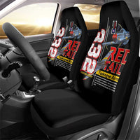 Red Tails Spitfire Tuskegee Airmen Car Seat Cover 332nd Fighter Group WWII Legacy Tribute - Wonder Print Shop