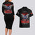 Red Tails Spitfire Tuskegee Airmen Couples Matching Long Sleeve Bodycon Dress and Hawaiian Shirt 332nd Fighter Group WWII Legacy Tribute - Wonder Print Shop