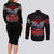 Red Tails Spitfire Tuskegee Airmen Couples Matching Long Sleeve Bodycon Dress and Long Sleeve Button Shirt 332nd Fighter Group WWII Legacy Tribute - Wonder Print Shop