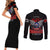 Red Tails Spitfire Tuskegee Airmen Couples Matching Short Sleeve Bodycon Dress and Long Sleeve Button Shirt 332nd Fighter Group WWII Legacy Tribute - Wonder Print Shop