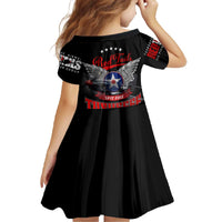 Red Tails Spitfire Tuskegee Airmen Family Matching Off The Shoulder Long Sleeve Dress and Hawaiian Shirt 332nd Fighter Group WWII Legacy Tribute - Wonder Print Shop