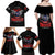 Red Tails Spitfire Tuskegee Airmen Family Matching Off Shoulder Maxi Dress and Hawaiian Shirt 332nd Fighter Group WWII Legacy Tribute - Wonder Print Shop