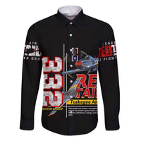 Red Tails Spitfire Tuskegee Airmen Family Matching Puletasi and Hawaiian Shirt 332nd Fighter Group WWII Legacy Tribute - Wonder Print Shop