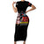 Red Tails Spitfire Tuskegee Airmen Family Matching Short Sleeve Bodycon Dress and Hawaiian Shirt 332nd Fighter Group WWII Legacy Tribute - Wonder Print Shop