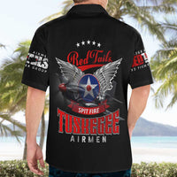 Red Tails Spitfire Tuskegee Airmen Hawaiian Shirt 332nd Fighter Group WWII Legacy Tribute - Wonder Print Shop