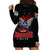 Red Tails Spitfire Tuskegee Airmen Hoodie Dress 332nd Fighter Group WWII Legacy Tribute - Wonder Print Shop
